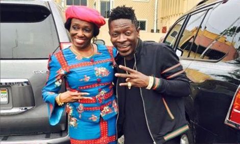 Shatta wale and former first lady