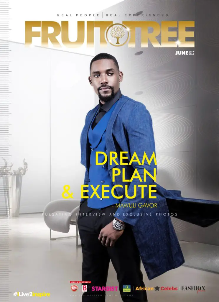 Mawuli Gavor on the cover of Fruit Tree Magazine