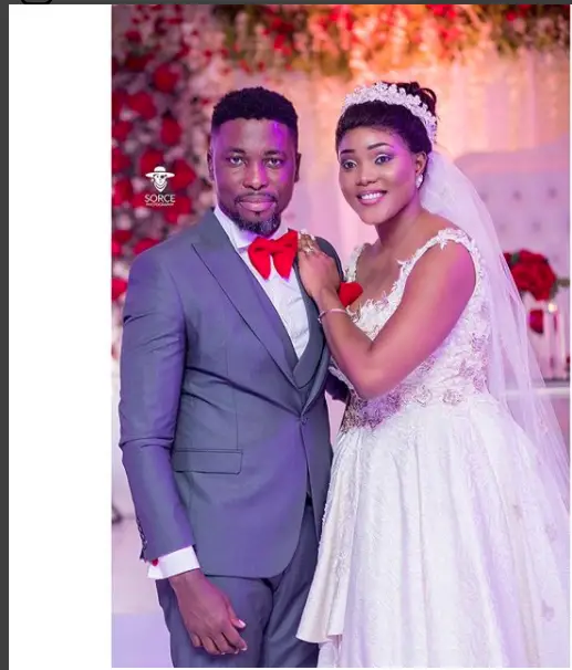 Kwame A Plus and Wife wedding pictures