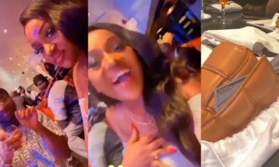Davido takes fiancee, Chioma on an expensive dinner date (Video)