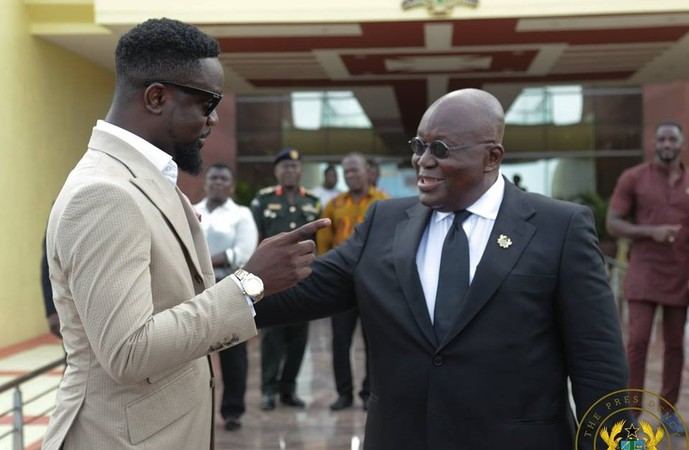 Sarkodie declares his full support for Nana Addo