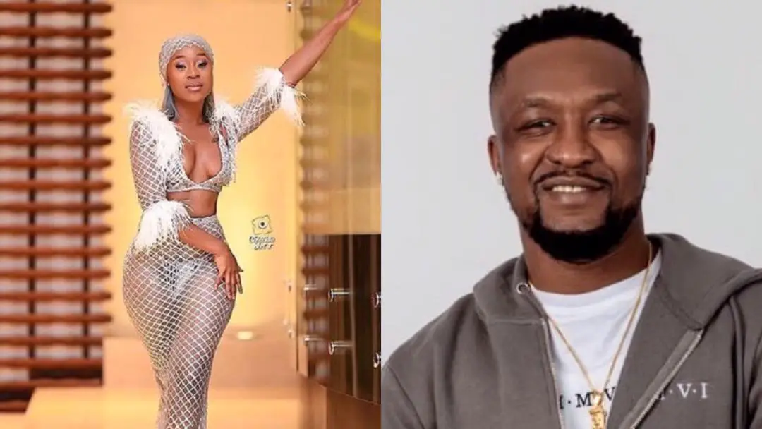 Efia Odo and Archipalago fight dirty on social media over comment on her nude photo