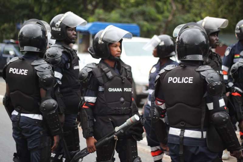 Police arrests 150 suspected criminals at ‘The Event Hub’ in Accra [Photos]