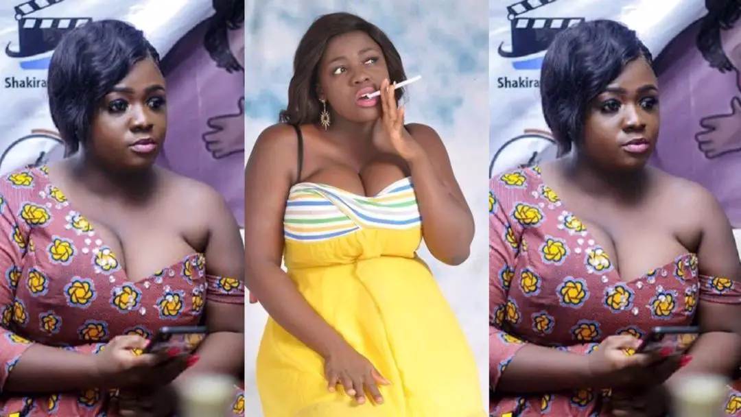 Photos pop up revealing the humble beginning of Tracey Boakye when she was leaving in a 'single room'