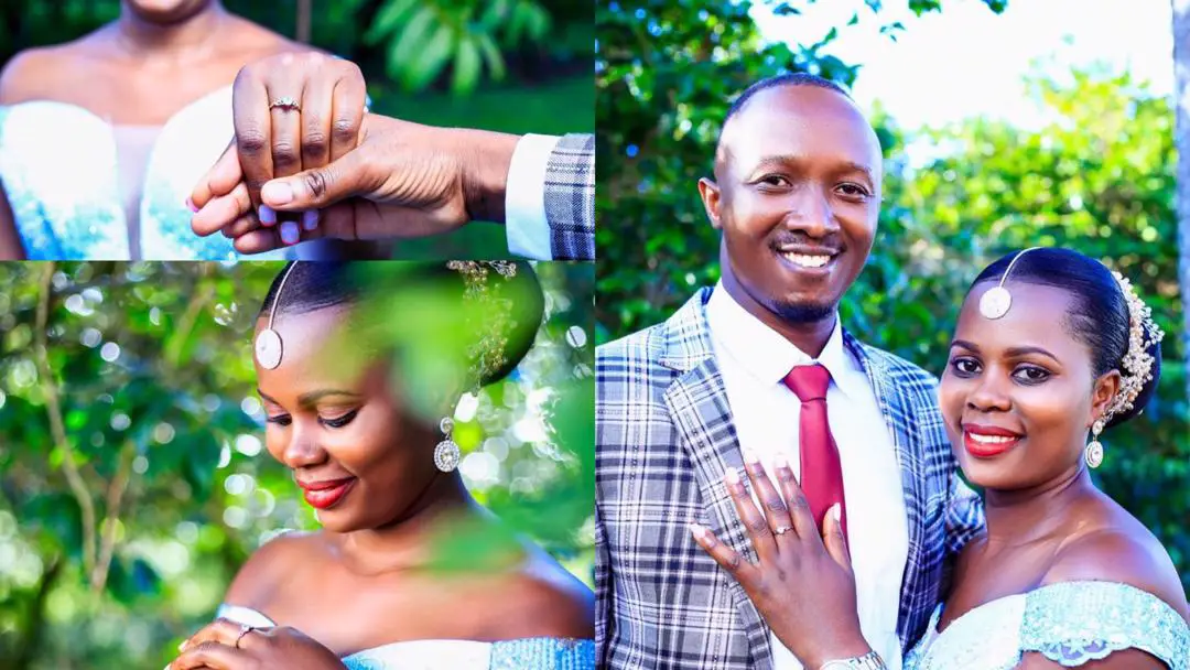 Woman marries man she DMed for business on Twitter [Photos]