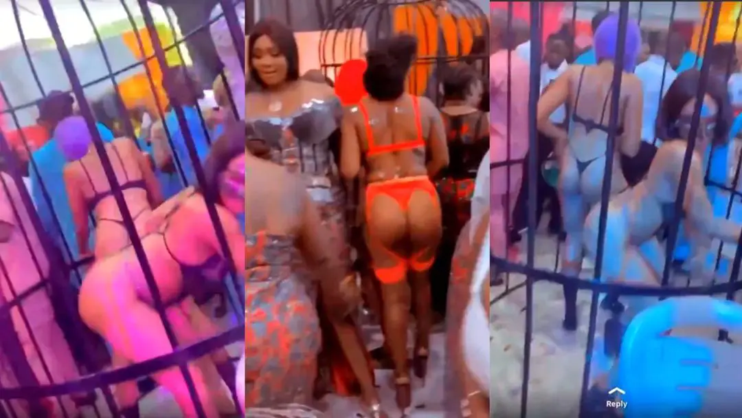 Nigerian couple invites strippers to perform at their wedding [Video]