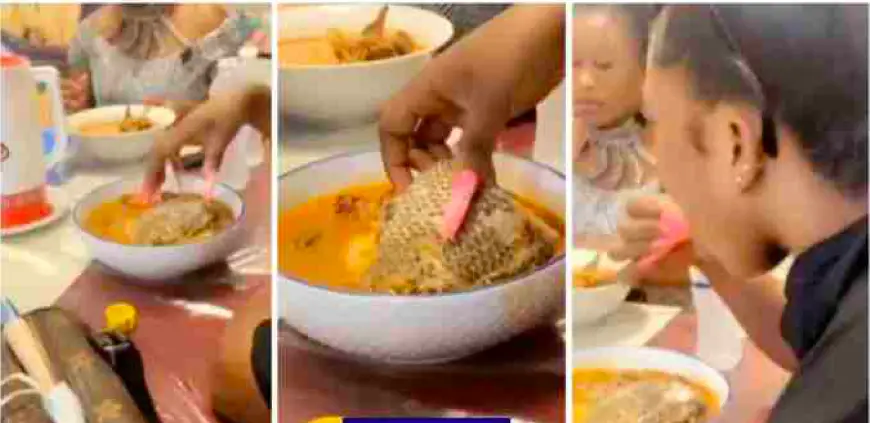 Slay Queen Struggles To Eat Because of Her Long Nails