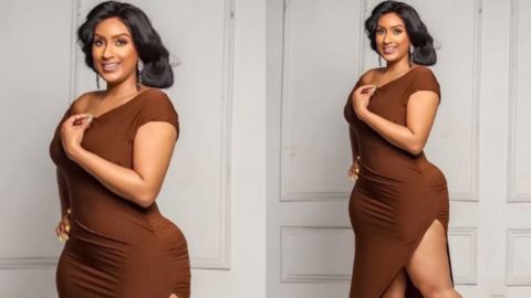 Actress Juliet Ibrahim slams fan who tried to body-shame her for having "pot belly"