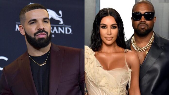 Drake has reportedly been 'sliding into Kim Kardashian's DMs' following her split from Kanye West