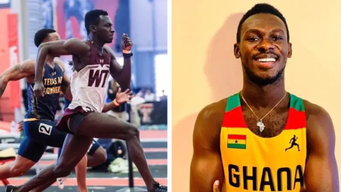 Ghanaian Sprinter, Benjamin Azameti breaks national record in 100m relay race in Texas, USA