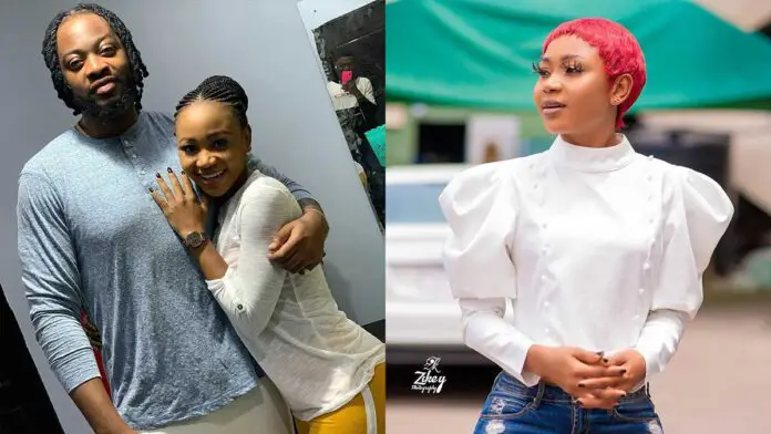 Nigerians drag Akuapem Poloo for forcing herself on married musician Teddy-A