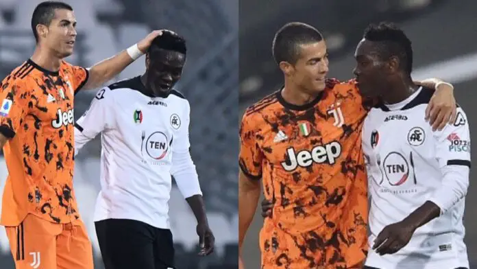 Cristiano Ronaldo waited in the dressing room to give me his jersey – Black Stars player, Emmanuel Gyasi recounts [Video]