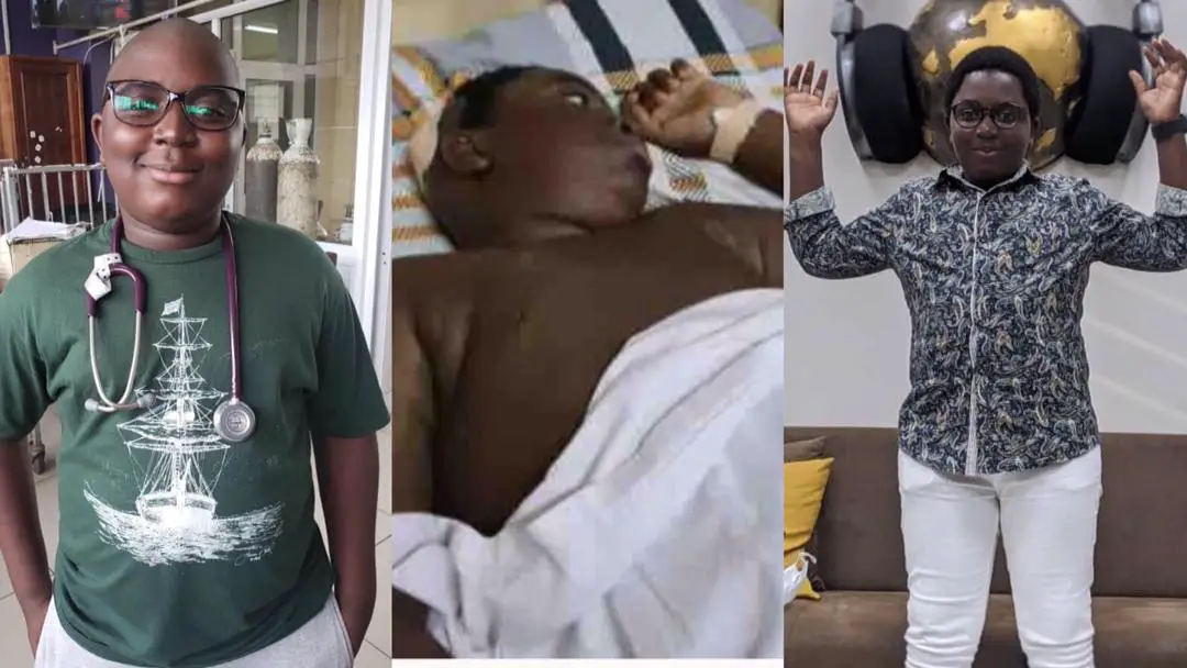 Michael Kofi Asiamah: 13-year-old brain tumour patient who Sarkodie donated $10K towards his surgery sadly dies