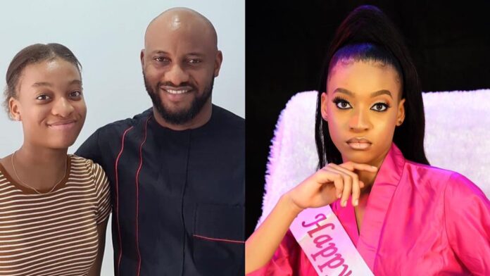 Meet Danielle, the beautiful daughter of Nigerian actor Yul Edochie as she turns 16 today