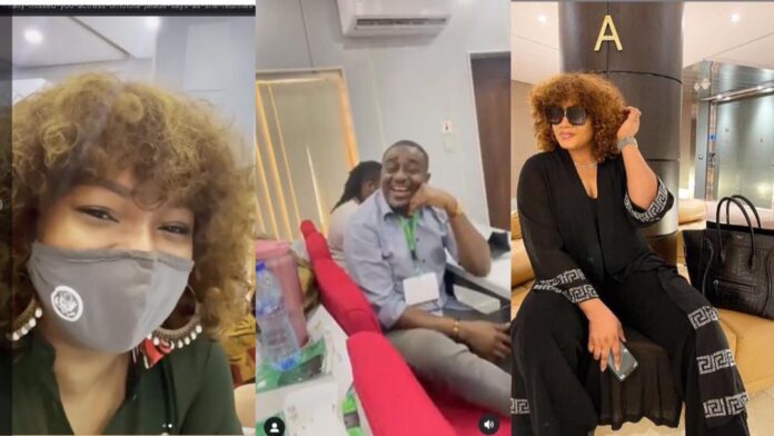 “I really missed you” – Actress, Omotola Jalade says as she lovely reunites with Emeka Ike after years apart [Video]