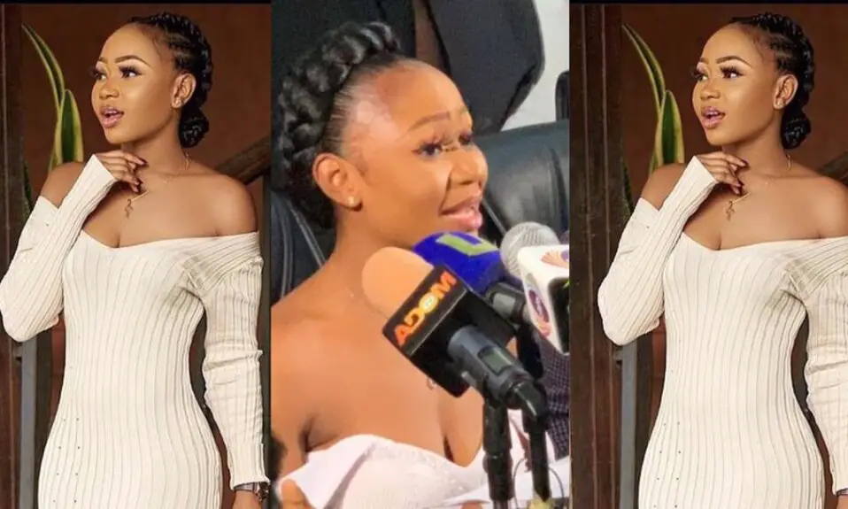 "I wouldn't have shared that photo if I knew it would land me in prison" – Reformed Akuapem Poloo wisely says [Video]