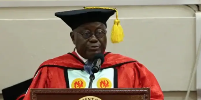 UCC honours Akufo-Addo with Doctorate Degree for implementing Free SHS
