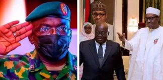President Akufo-Addo sends message of condolence to Nigeria following death of Chief of Army Staff