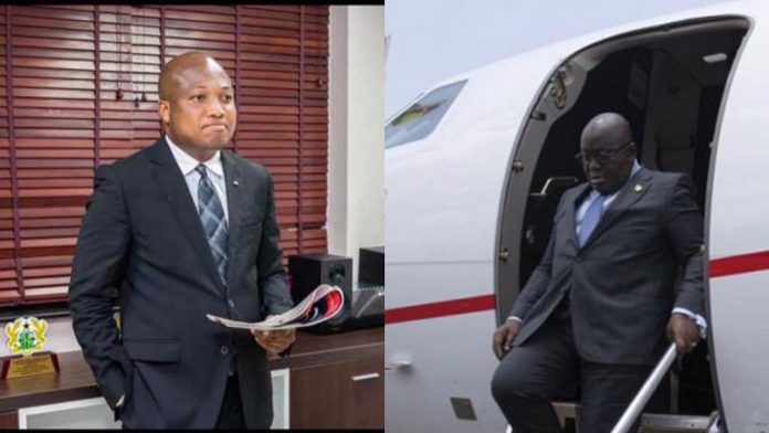 Okudzeto Ablakwa summons President Akufo-Addo before Parliament for blowing GH¢2.8M on private jet trips [Details]