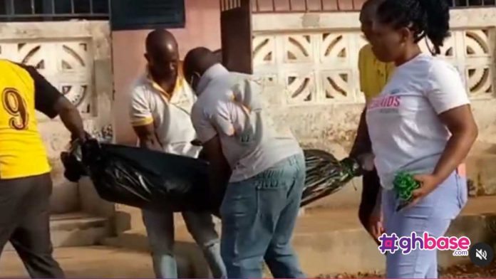 27 year old Teacher commits suicide by hanging herself with a sponge at Assin Fosu (+Video)