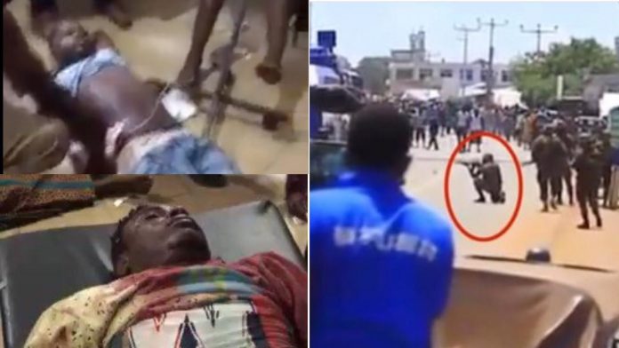 Video account of how 3 people were shot dead by military men at Ejura [Graph!c]