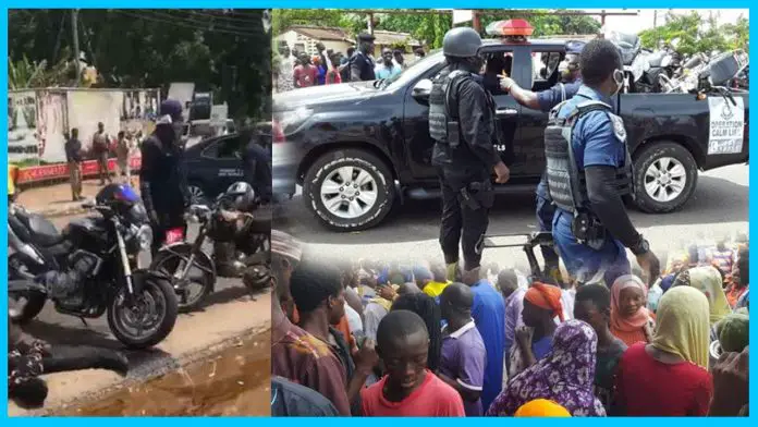 Bullion van attack: Family of pregnant woman who was shot and killed by robbers run away from the area [Video]
