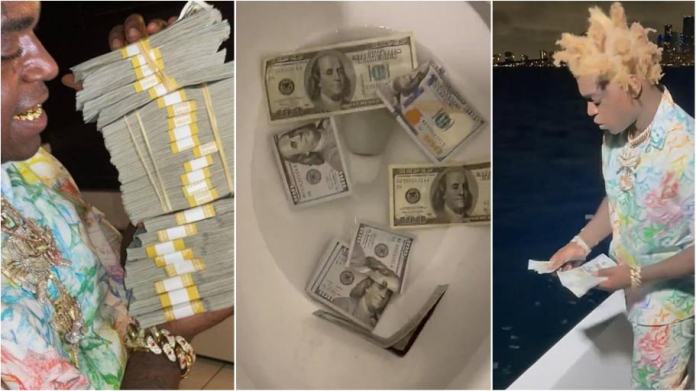 American rapper Kodak Black flushes around $100K down the toilet & into the ocean [Video] 