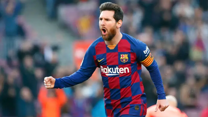 Messi agrees five-year Barcelona deal with 50 percent pay cut