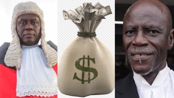Chief Justice Anin-Yeboah, Akoto Ampaw implicated in $5 million bribery allegation [Details]
