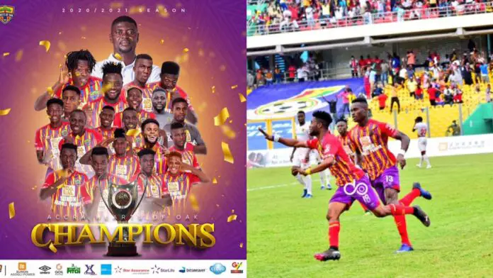 Official: Accra Hearts of Oak win Ghana Premier League Title 2021