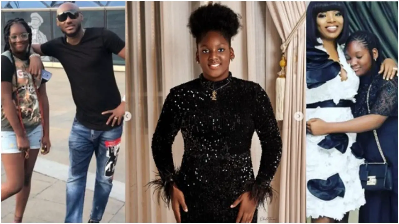 Tuface's Daughter, Isabella Slams Troll Who Tried To Body Shame Her