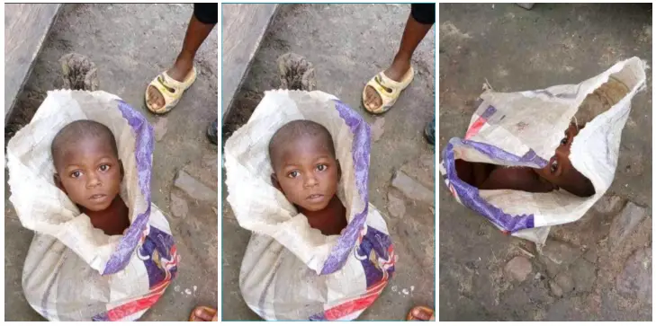 Man readies to sell his 3-year-old son