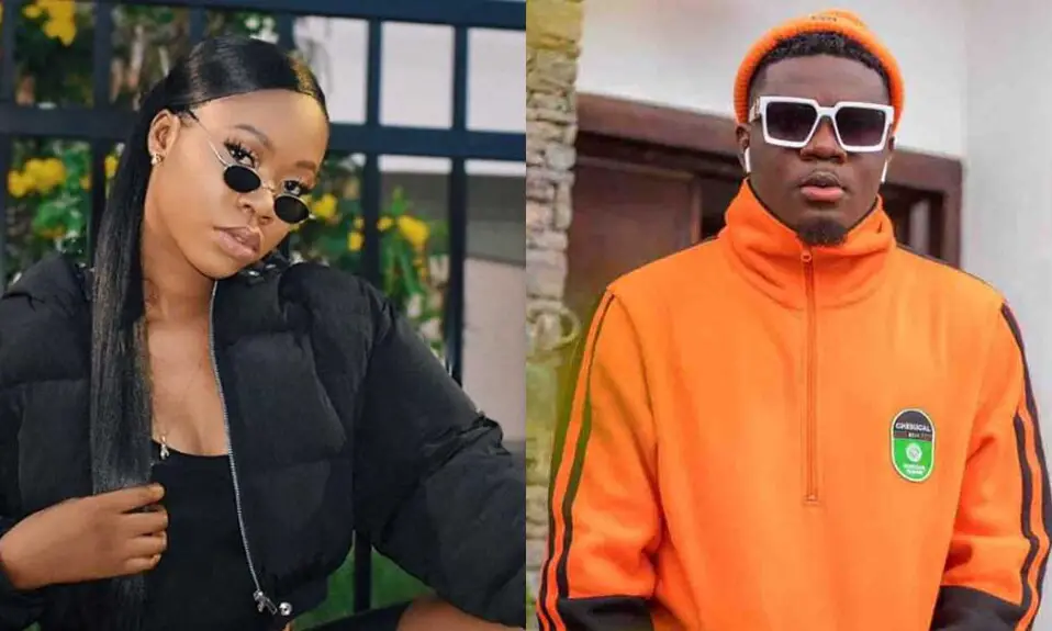 Dating rumours between AMG Armani and Freda Rhymz revealed after recent dating brouhaha with Akuapem Polo