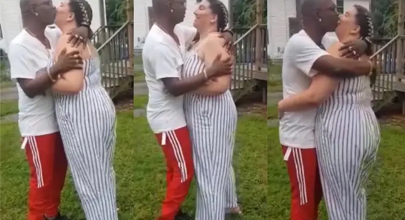 Nana Tornado reportedly quits being gay as he is spotted sharing kiss with older white woman in latest video