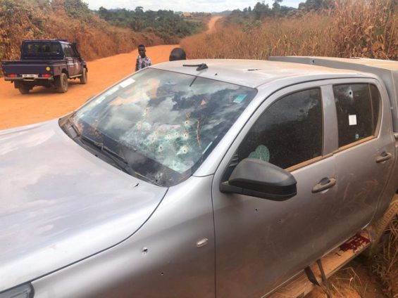 Tarkwa: Bullion van attacked by robbers, over GH¢100k stolen in broad daylight 