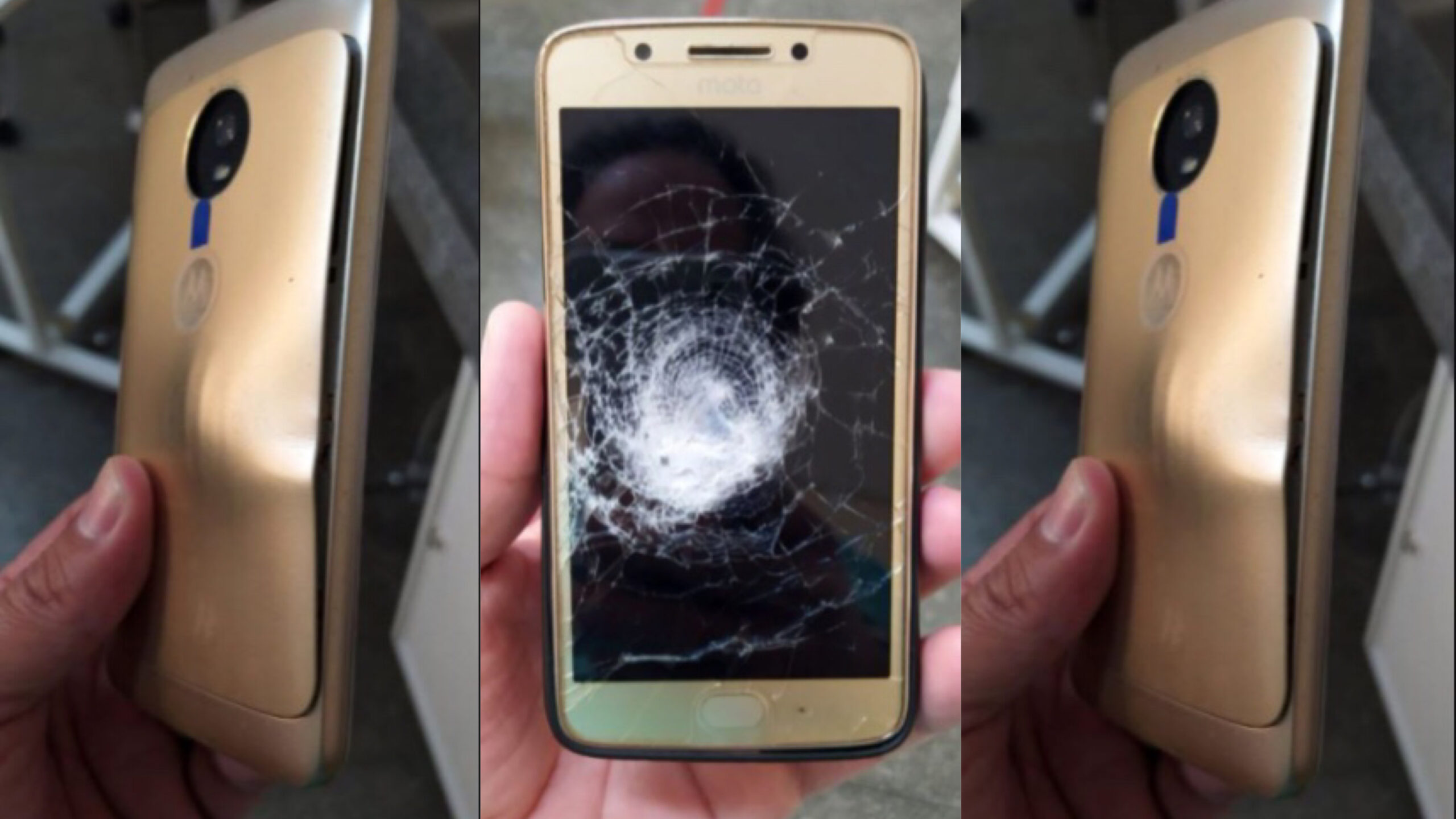 Man narrowly escapes death after his phone case blocked bullet fired at him