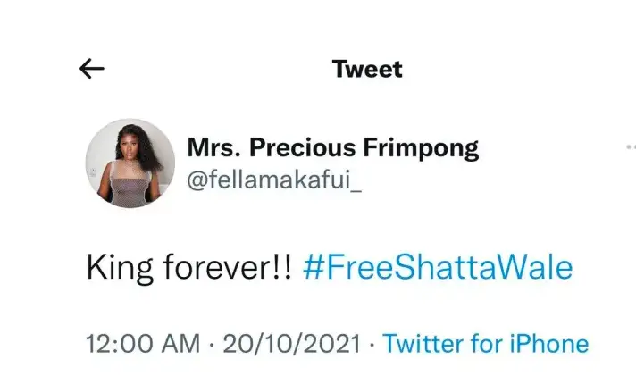 #FreeShattaWale 