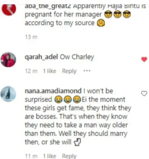 Hajia Bintu's manager allegedly impregnates her