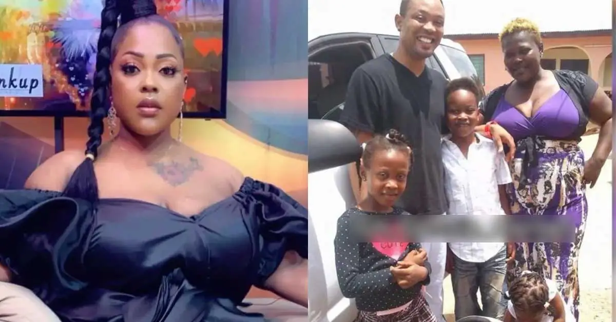 Adu Sarfowaa attacks Mona Gucci with photos of Mona and her family looking a little 'unkept'
