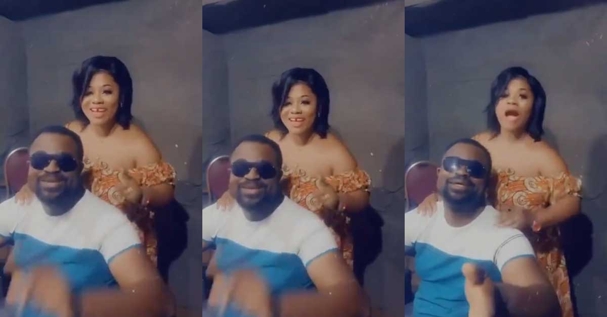 Gospel singer Obaapa Christy and husband send out simple marriage advice to their colleagues who are struggling to keep their marriage