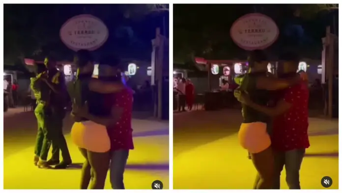 Young man left speechless and begs for mercy as 17 year old lady grind him to his utmost surprise [Watch]
