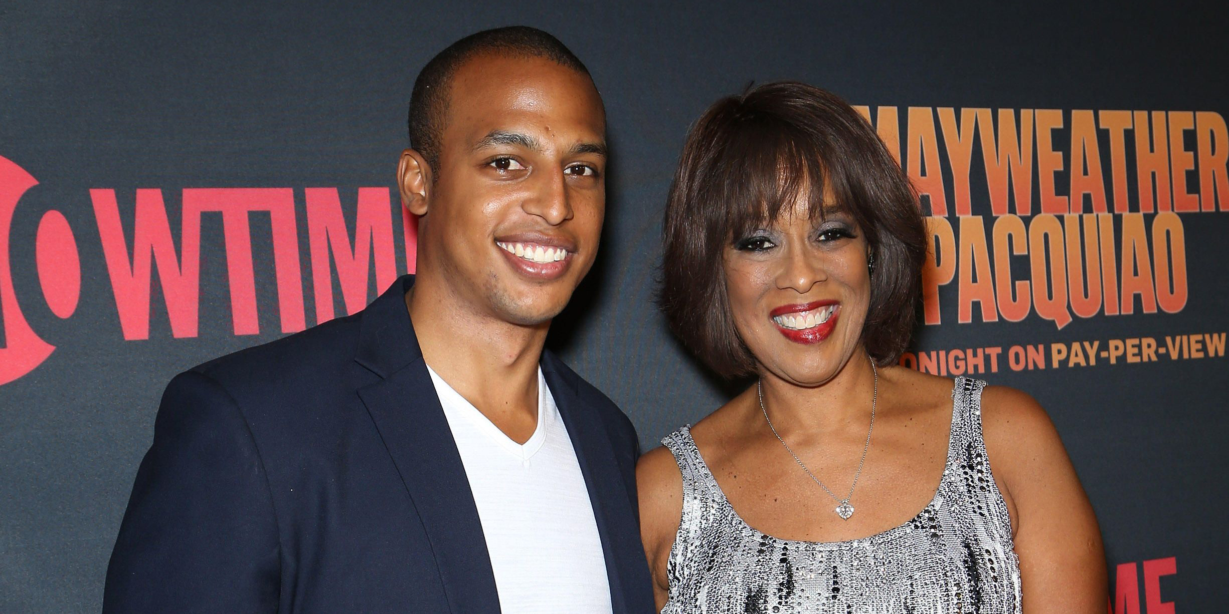 William Bumpus and Gayle King