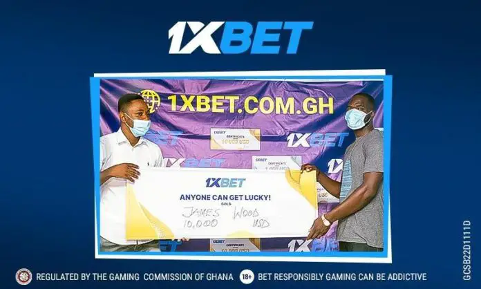 James Wood wins $10,000 in 1xbet AFcon Promo