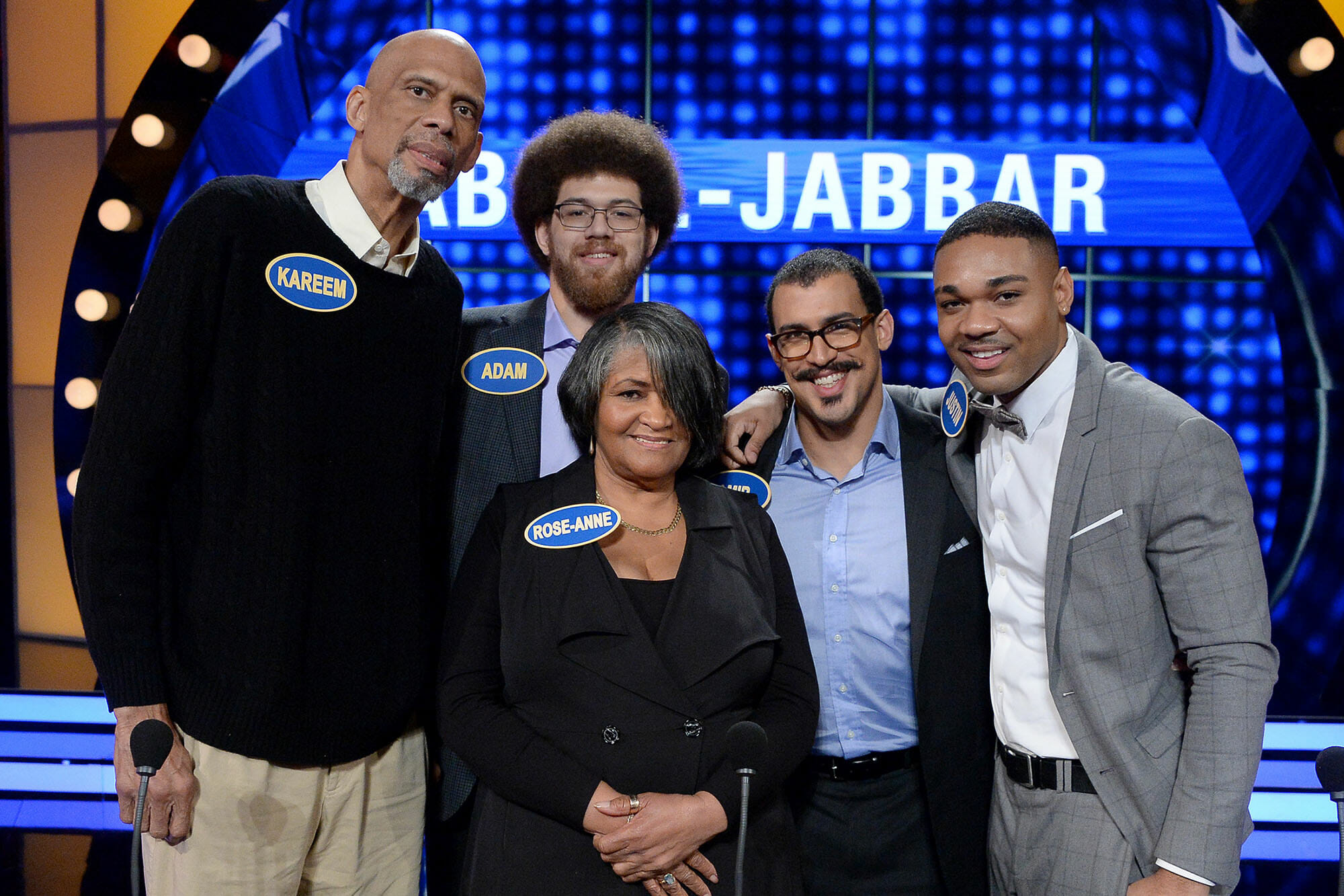 Kareem Abdul-Jabber And his Children