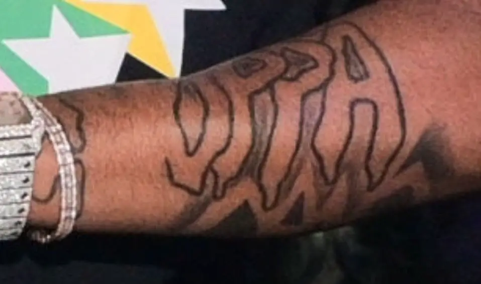 Pooh Shiesty Arm Tattoo 