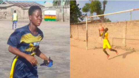 Mepe Ladies goalkeeper Mabel Mawusi Dogah