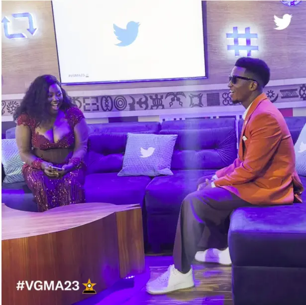 Ghana’s biggest music stars connect with fans at Twitter’s Blue Zone