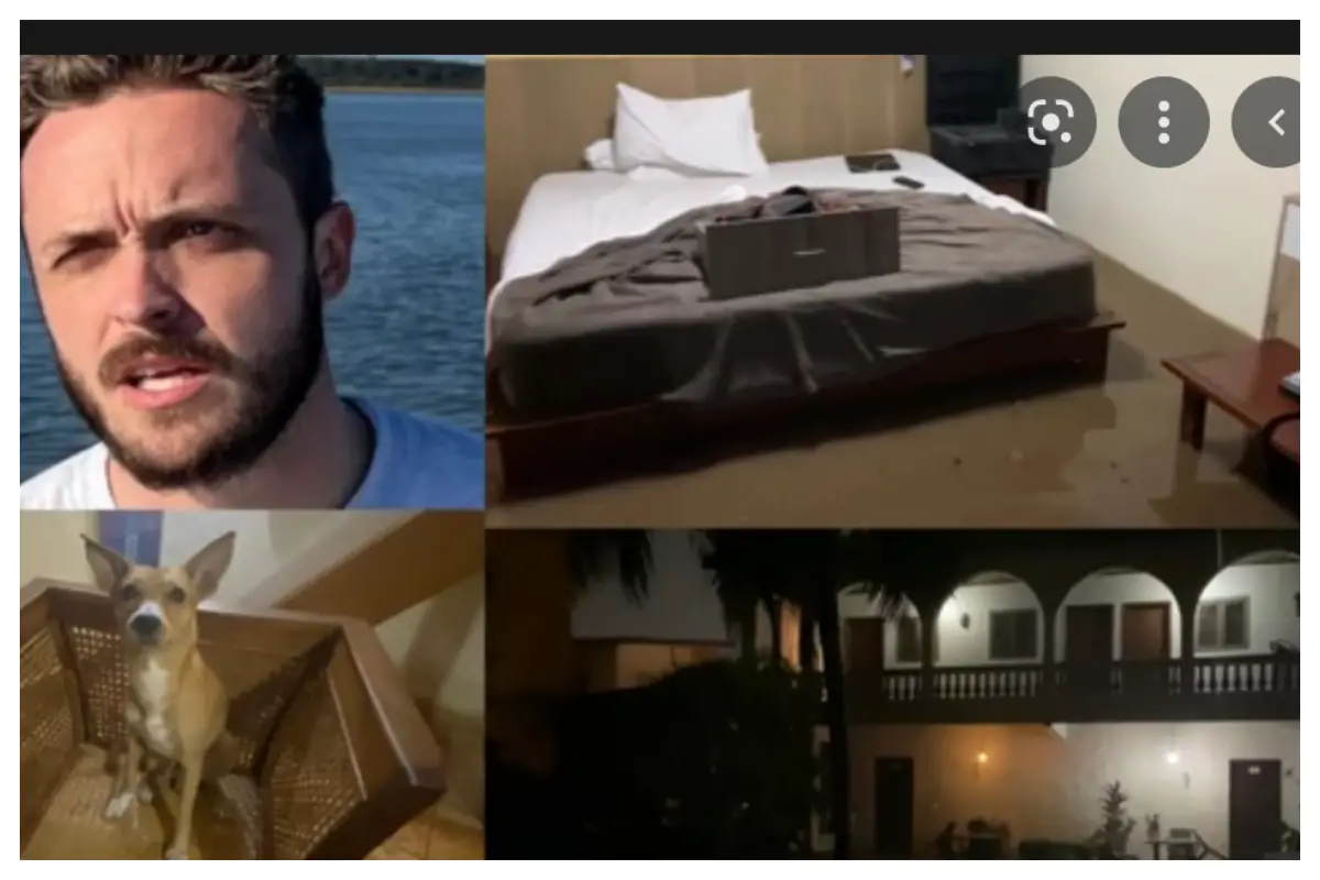 USA journalist, Cooper Inveen wakes up to his luxury apartment at Ring Road Central flooded » JustOnlyNews•com™