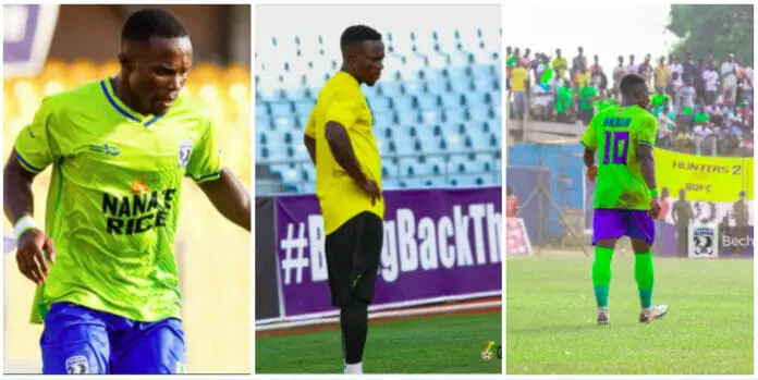 Augustine Okrah apologizes for headbutting a referee