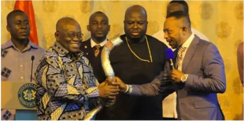 Akufo Addo and Rev Owusu Bempah